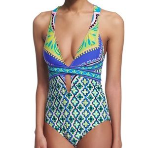 Trina Turk Shangri La Printed One-Piece Swimsuit